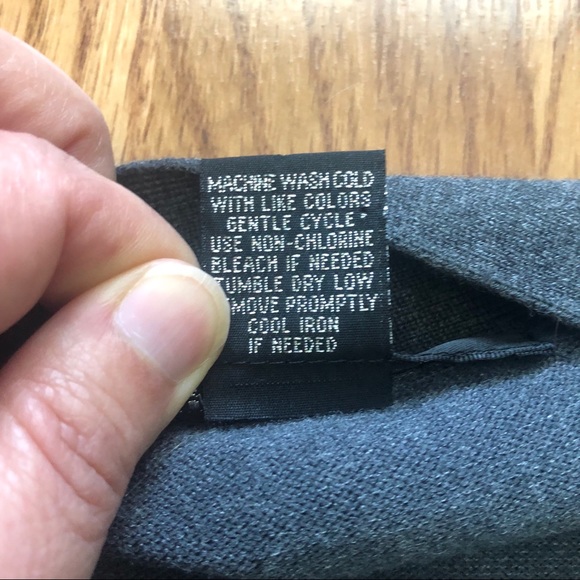 Gray Shrug Sweater with 3 Quarter Length Sleeves - Picture 5 of 7